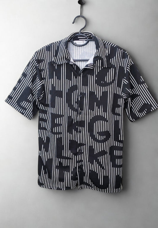 Short Sleeve Shirt - Black